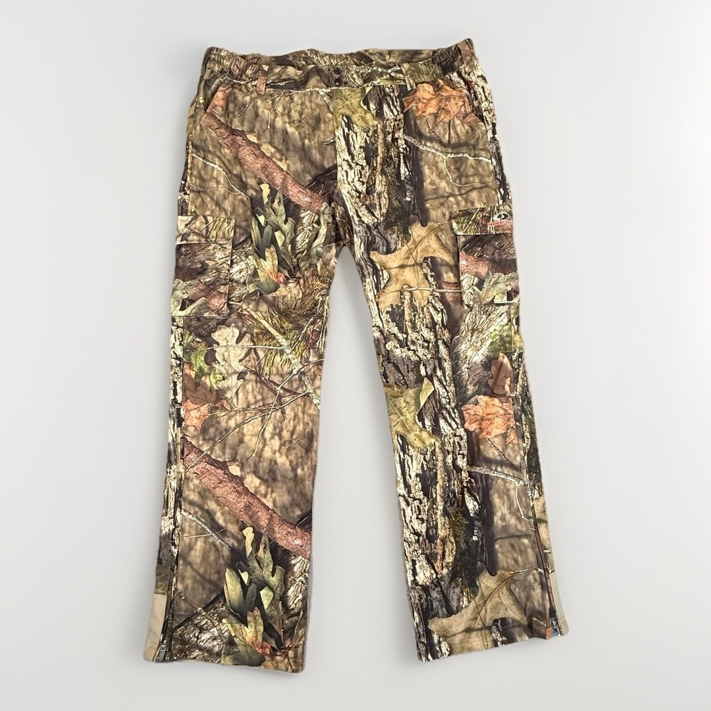 Mossy Oak Mens Scent Factor Lined Hunting Pants Camo 3XL Break-Up Country